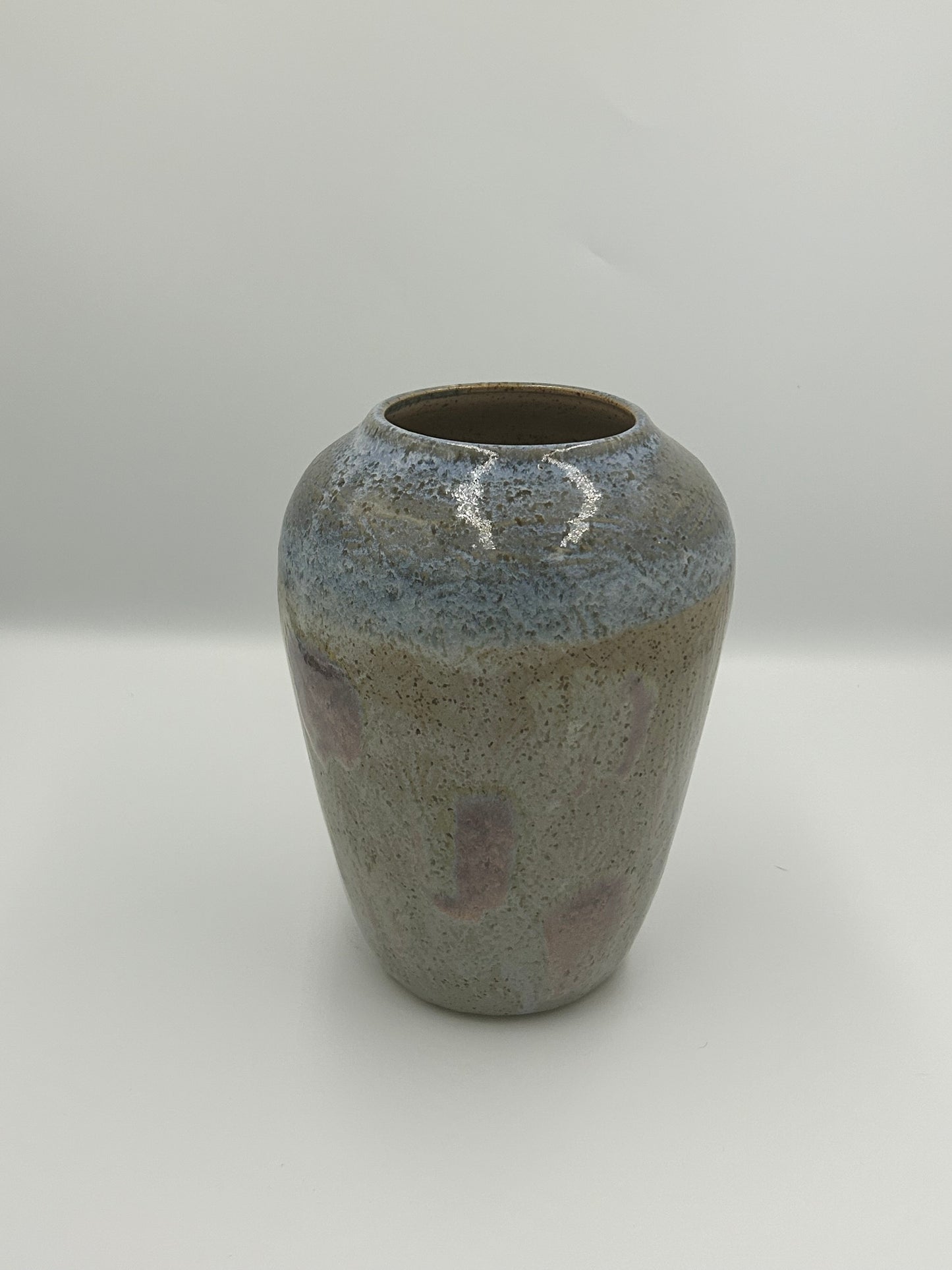 Handcrafted Glazed Pottery Vase